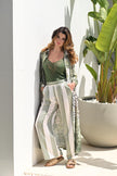 PANTALON EN SATIN